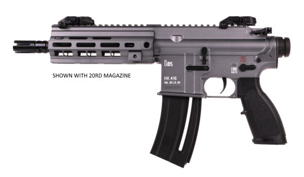 HK416 PISTOL 22LR GREY 10RD #