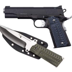 DE 1911 10MM 5" BLK W/KNIFE