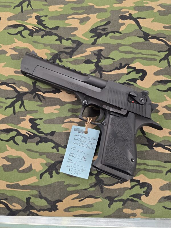 Desert Eagle .50 AE, Black - Image 3